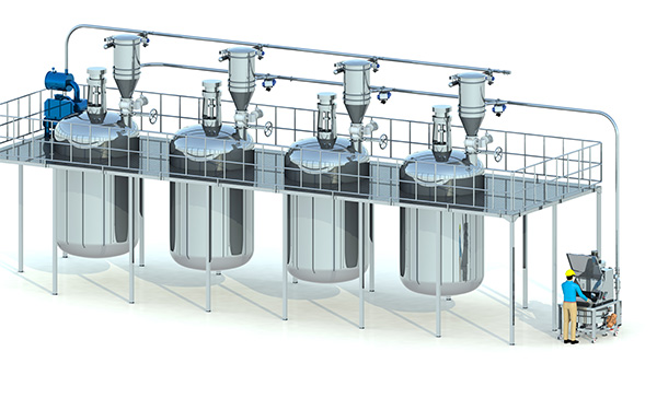 反應釜自動投料系統 反應釜自動投料系統