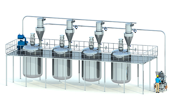反應釜自動投料系統 反應釜自動投料系統