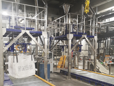 化工粉末混料篩分包裝系統(tǒng) 化工粉末混料篩分包裝系統(tǒng)