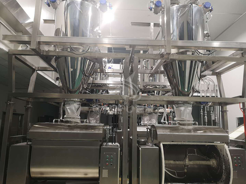 小食品面粉供料系統 小食品面粉供料系統